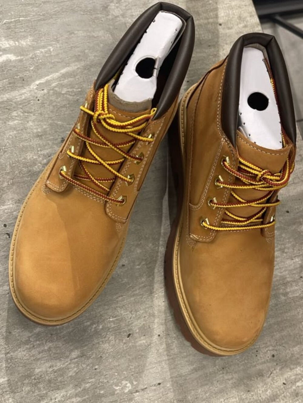 TIMBERLAND WOMEN'S STONE STREET MID LACE WATERPROOF WHEAT NUBUCK 1A5RF9-231